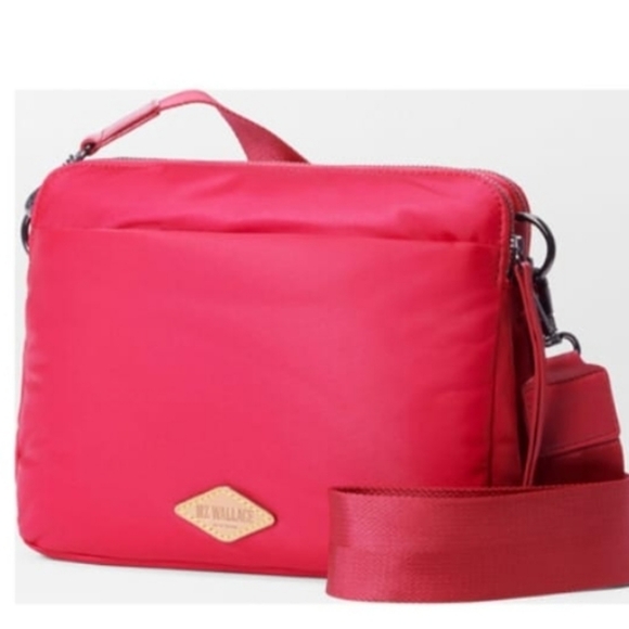 MZ Wallace Handbags - nwot MZ Wallace Bowery Crossbody Bag, Color Punch